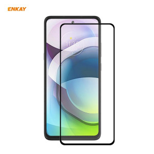 Pour Motorola Moto G 5G ENKAY Hat-Prince colle complète 0.26mm 9H 2.5D Film de couverture complète en verre trempé SE68021749-20