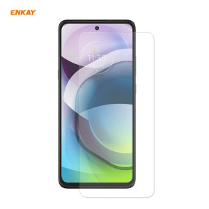 Pour Motorola Moto G 5G ENKAY Hat-Prince 0.26mm 9H 2.5D Film en verre trempé à bord incurvé SE2805947-20