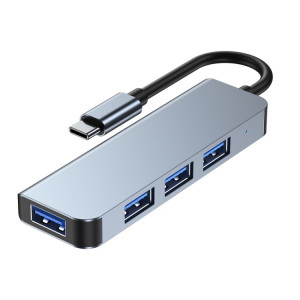 4 en 1 Type-C à 3 ports USB 2.0 + Hub USB 3.0 Port Network SH5182792-20
