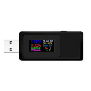Testeur USB Keweisi KWS-MX19 DC 4V-30V 0-5A Détecteur de tension de courant (noir) SH001A1655-20