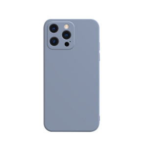 Couleur solide CUBE ESSANCE LIQUIDE DOUCHE DE SILICONE LIQUIDE DOUCHE DE FLANEL POUR IPHONE 13 MINI (Bleu) SH304D1235-20