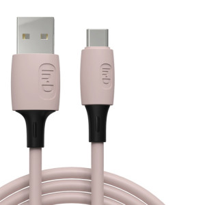 Enkay Hat-Prince Enk-CB1101 5A USB au câble de charge super rapide de la silicone USB-C / C / C / C / C / C / C / Cable Longueur: 1,2 m (rose) SE501A1364-20