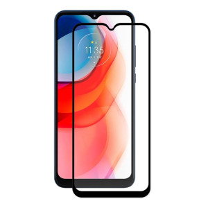 Pour Mottrola Moto G Jouer 2021 Enkay Hat-Prince Colle pleine 0.26mm 9H 2.5D Verre trempé Screen Protector Couverture complète SE7404703-20