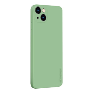 Pinwuyo Touching Series TPU de TPU en silicone liquide pour iPhone 13 (Vert) SP601C422-20