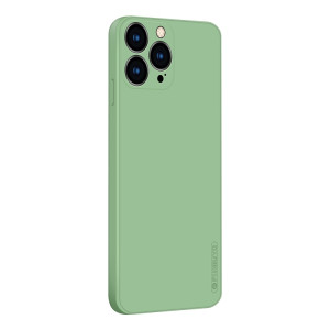 Pinwuyo Touching Series TPU de TPU de TPU en silicone liquide pour iPhone 13 PRO (Vert) SP602C997-20