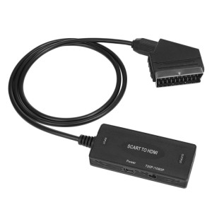Adaptateur de convertisseur vidéo audio 1080p SCART TO HDMI SH60481701-20