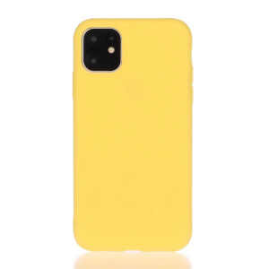 Étui de téléphone TPU TPU givré de couleur unie Foriphone 13 Pro (Jaune) SH102E287-20