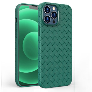 Coque TPU antichoc de couverture totale pour iPhone 13 Pro Max (Vert) SH001D1756-20