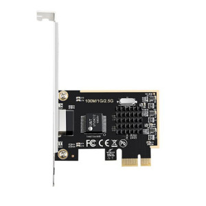 Adaptateur réseau Gigabit PCI-E RTL8125 RJ45 2500Mbps Carte LAN de jeu PCI-E 2.5G SH6242924-20