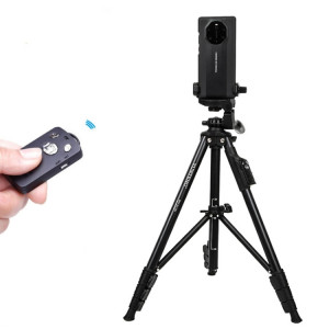 Support de trépied d'aluminium 211N avec télécommande Bluetooth et pince à tête et téléphone à 3 voies SH6738331-20