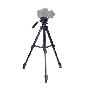 YUNTENG VCT-691 Support de trépied en aluminium avec tête de traînée de fluide SH68401196-20
