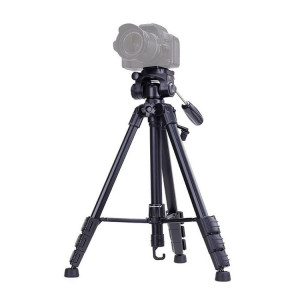 Support de trépied en aluminium YunTeng VCT-690 avec tête de traînée de fluide SH68641450-20