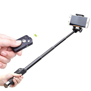 YunTeng YT-888 Handheld Selfie Stick Monopod + Clip d'obturateur à distance Bluetooth pour téléphone SH68901018-20