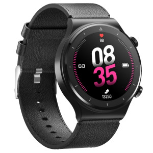 N58 IP67 Montre Smart Smart Screen Smart Screen Smart (Noir en cuir) SH101A1416-20