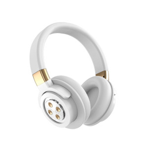 Casque stéréo HIFI Bluetooth sans fil A51 USB avec micro (blanc) SH901D1828-20