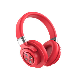 Casque stéréo HIFI Bluetooth sans fil A51 USB avec micro (rouge) SH901E1198-20