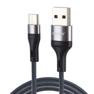 ENKAY ENK-CB119 1M USB 3.0 à USB-C / TYPE-C 5A Câble de données de synchronisation de chargement rapide (gris) SE001C1923-20