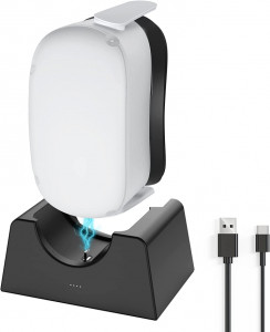 Pour Oculus Quest 2 Support de charge VR Accessoires VR Support de stockage hôte Support de charge SH90231273-20
