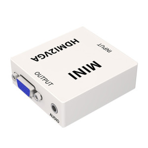 JSM Mini Taille HD 1080P HDMI vers VGA Adaptateur Convertisseur Audio Vidéo Numérique SH96021797-20