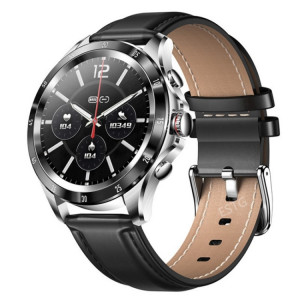 NX1 Montre intelligente à écran couleur de 1,32 pouces, prend en charge la surveillance de la fréquence cardiaque / la surveillance de la pression artérielle (noir) SH601A1365-20