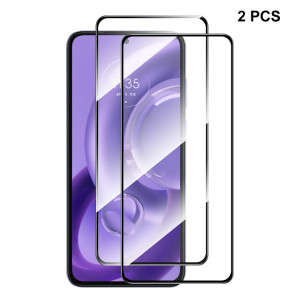 Pour Motorola Edge 30 Neo 2 pièces ENKAY colle complète 0.26mm 9H 2.5D verre trempé Film complet SE10021912-20