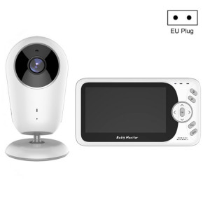 VB608 4,3 pouces vidéo sans fil bébé moniteur IR LED vision nocturne interphone caméra de surveillance (prise ue) SH701B1594-20