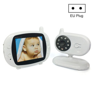 BM850 Moniteur vidéo couleur sans fil de 3,5 pouces pour bébé Moniteur de température de vision nocturne (prise UE) SH701B296-20