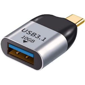 Adaptateur USB 3.0 Type A femelle vers USB 3.1 Type C mâle hôte OTG données 10 Gbps pour ordinateur portable et téléphone SH1165364-20