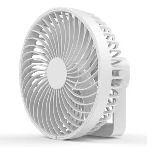 Ventilateur de camping de tente portable extérieur rechargeable multifonctionnel à LED (blanc) SH901B640-20