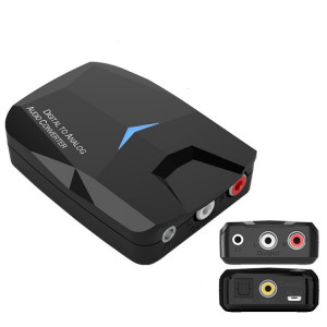 MSD-M24 Amplificateur Optique Décodeur Fibre Optique Coaxial RCA Adaptateur Audio Numérique vers Analogique Bluetooth SH1414482-20