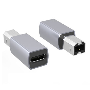 2 pièces JUNSUNMAY USB Type-C Femelle à Mâle USB 2.0 Type-B Adaptateur Convertisseur Connecteur pour Imprimantes Scanner Piano Électrique SJ1702171-20