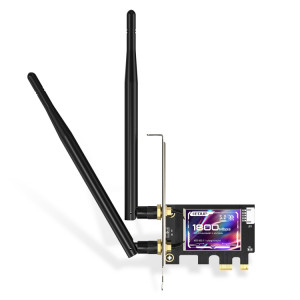 EDUP EP-9658 Carte PCI-E WiFi 6 AX1800M Adaptateur Bluetooth 5.2 pour PC de Bureau, Carte Réseau Interne PCI-E sans Fil Double Bande 2.4GHz/5.8GHz SE2147636-20
