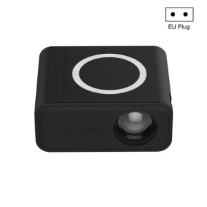 YT300 Accueil Multimédia Mini Projecteur À Distance Support Téléphone Portable ( Noir) SH701F927-20
