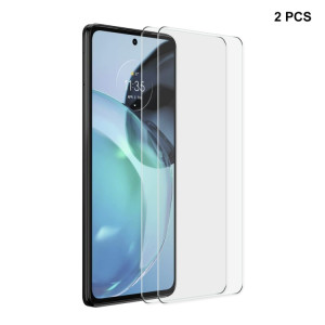 Pour Motorola Moto G72 / G71s 2 pièces ENKAY 0.26mm 9H 2.5D Haute Film De Verre Trempé Aluminium-silicium SE55071980-20