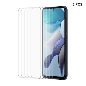Pour Motorola Moto G13/G23/G53 5 pièces ENKAY 0.26mm 9H 2.5D haute Film de verre trempé aluminium-silicium SE5605452-20