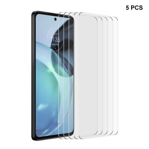 Pour Motorola Moto G72 / G71s 5 pièces ENKAY 0.26mm 9H 2.5D Haute Film De Verre Trempé Aluminium-silicium SE56071534-20