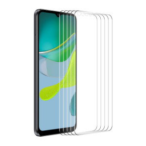 Pour Motorola Moto E13 5 pièces ENKAY 0.26mm 9H 2.5D haute Film de verre trempé aluminium-silicium SE56081949-20
