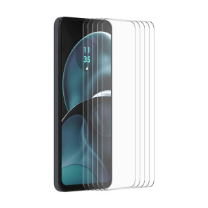 Pour Motorola Moto G14 / G54 5 pièces ENKAY 0.26mm 9H 2.5D Film de verre trempé à haute teneur en aluminium-silicium SE5609625-20