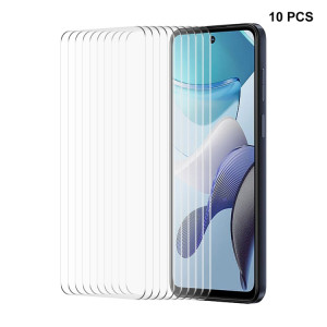 Pour Motorola Moto G13/G23/G53 10 pièces ENKAY 0.26mm 9H 2.5D haute Film de verre trempé aluminium-silicium SE5705966-20
