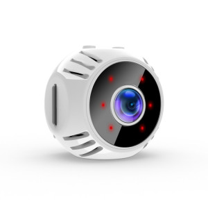 W8 Mini Caméra HD 1080P Vision Nocturne Batterie Surveillance Vidéo Wifi Smart Home Caméra(Blanc) SH101A741-20