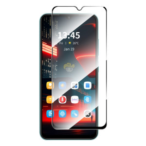 Pour Motorola Moto E13 4G ENKAY Film de verre trempé à haute colle en aluminium et silicium SE2020499-20