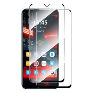Pour Motorola Moto E13 4G 2 pièces ENKAY Film de verre trempé à haute colle en aluminium et silicium SE2120934-20