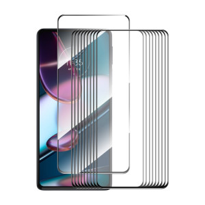 Pour Moto G84 10 pièces ENKAY colle complète Film de verre trempé à haute teneur en aluminium-silicium SE23051872-20