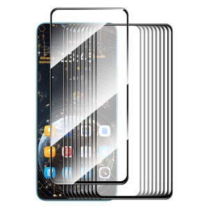 Pour Motorola Moto G04 10 pièces ENKAY Film de verre trempé à haute teneur en aluminium-silicium SE23091217-20