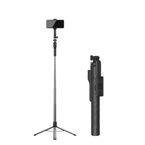 JMARY KT-239 Support de montage de caméra de conception de rotation 1,75 m Trépied de bâton de selfie de téléphone télescopique SJ30891813-20