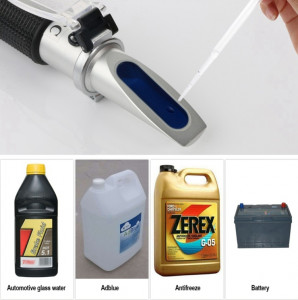 Réfractomètre antigel automobile RZ115, Point de congélation, urée Adblue, batterie, fluide, verre, testeur d'eau, outil ATC SH2324253-20