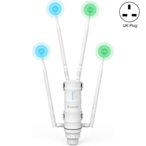 WAVLINK WN572HP3 AC1200 routeur sans fil double bande résistant aux intempéries extension WiFi extérieure, prise: prise britannique SW1203108-20