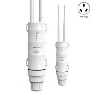 WAVLINK WN570HA1 extension de routeur de portée WiFi extérieure résistante aux intempéries 2.4 + 5 GHz 600 Mbps, prise: prise AU SW1504161-20