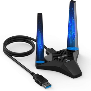 WAVLINK WN692A3 Adaptateur USB 3.0 double bande sans fil AC1300M haute vitesse sans décalage SW3419487-20