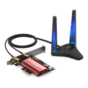 WAVLINK WN675X2-PCIE AX3000 PCIe carte réseau WiFi adaptateur sans fil tri-bande 3000 Mbps SW34391146-20